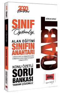 2023 ÖABT Sınıf Öğretmenliği Alan Eğitimi Sınıfın Anahtarı Konu Özetli Tamamı Çözümlü Soru Bankası