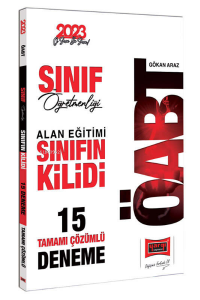 2023 ÖABT Sınıf Öğretmenliği Alan Eğitimi Sınıfın Kilidi Tamamı Çözümlü 15 Deneme