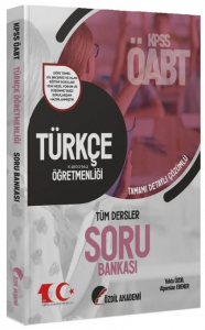2023 ÖABT Türkçe Öğretmenliği Soru Bankası Çözümlü