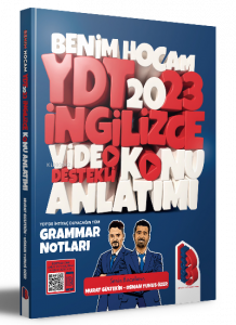 2023 YDT İngilizce Video Destekli Konu Anlatımı