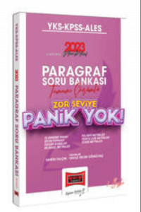 2023 YKS-KPSS-ALES Panik Yok Paragraf Soru Bankası Tamamı Çözümlü Soru Bankası (Zor Seviye)