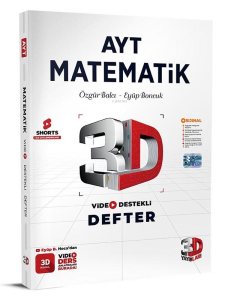 2024 AYT 3D Matematik Video Destekli Defter