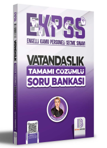2024 EKPSS Vatandaşlık Tamamı Çözümlü Soru Bankası