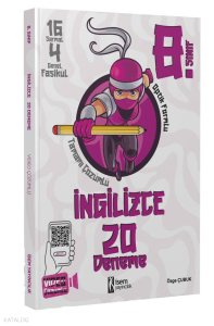 2024 İsem 8. Sınıf İngilizce 20 Deneme