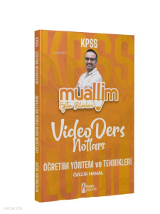 2024 İsem KPSS Muallim Eğitim Bilimleri Öğretim Yöntem ve Teknikleri Video Ders Notları