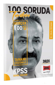 2024 KPSS 5Yüz 100 Soruda Tamamı Çözümlü Tarihin Gerçek 100'ü