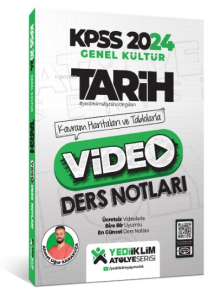 2024 Kpss Atölye Serisi Tarih Video Ders Notları