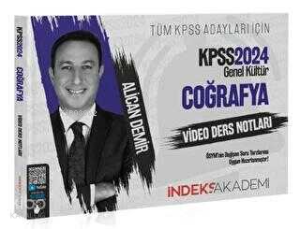 2024 KPSS Coğrafya Video Ders Notları