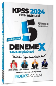 2024 KPSS Eğitim Bilimleri 5 DenemeX Fasikül Çözümlü