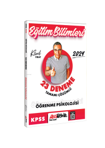 2024 KPSS Eğitim Bilimleri Öğrenme Psikolojisi Tamamı Çözümlü 23 Deneme