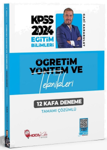 2024 KPSS Eğitim Bilimleri Öğretim Yöntem ve Teknikleri 12 Kafa Deneme Çözümlü