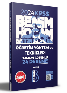 2024 KPSS Eğitim Bilimleri Öğretim Yöntem ve Teknikleri Tamamı Çözümlü 24 Deneme