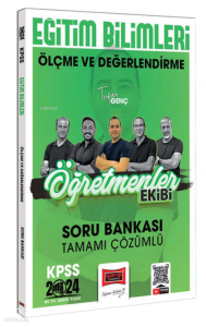2024 KPSS Eğitim Bilimleri Öğretmenler Ekibi Ölçme ve Değerlendirme Tamamı Çözümlü Soru Bankası