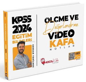 2024 KPSS Eğitim Bilimleri Ölçme ve Değerlendirme Video Kafa Notlar