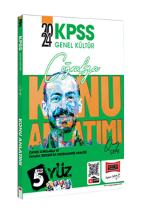 2024 KPSS Genel Kültür 5Yüz Coğrafya Konu Anlatımlı