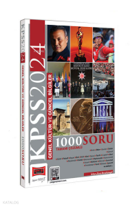 2024 KPSS Genel Kültür ve Güncel Bilgiler 1000 Tamamı Çözümlü Soru Bankası