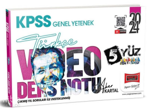 2024 KPSS Genel Yetenek 5Yüz Türkçe Video Ders Notları