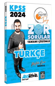 2024 KPSS GY Türkçe  Tamamı Çözümlü Zor Sorular