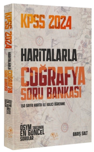 2024 KPSS Haritalarla Coğrafya Soru Bankası