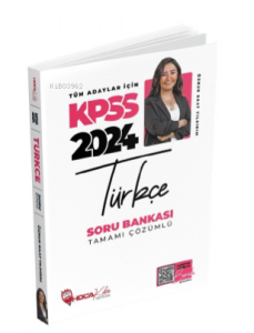 2024 KPSS Türkçe Soru Bankası Çözümlü