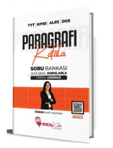 2024 KPSS TYT ALES DGS Paragrafı Kafala Soru Bankası Çözümlü