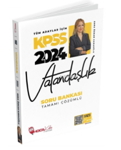 2024 KPSS Vatandaşlık Soru Bankası Çözümlü