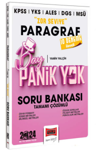 2024 KPSS YKS MSÜ Bay Panik Yok Paragraf Zor Seviye Tamamı Çözümlü Soru Bankası