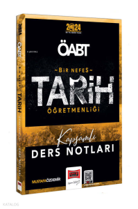 2024 ÖABT Bir Nefes Tarih Öğretmenliği Kapsamlı Ders Notları