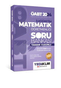 2024 ÖABT İlköğretim Matematik Öğretmenliği Tamamı Çözümlü Soru Bankası