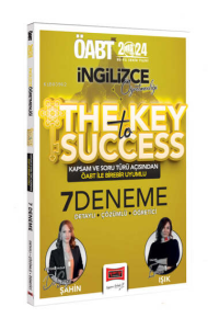 2024 ÖABT İngilizce Öğretmenliği The Key To Tamamı Çözümlü 7 Deneme