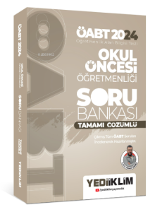 2024 ÖABT Okul Öncesi Öğretmenliği Tamamı Çözümlü Soru Bankası