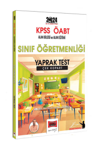 2024 ÖABT Sınıf Öğretmenliği Çek Kopart Yaprak Test