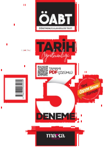 2024 ÖABT Tarih Öğretmenliği Tamamı Çözümlü 3 Deneme