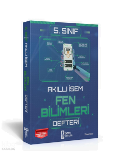 2025 Akıllı İsem 5.Sınıf Fen Bilimleri Defter