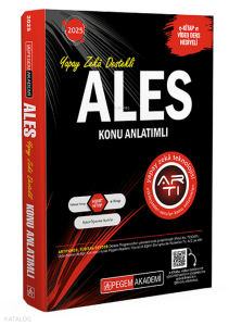 2025 ALES Konu Anlatımlı