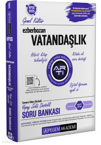 2025 Ezberbozan KPSS Genel Yetenek Genel Kültür Vatandaşlık Soru Bankası