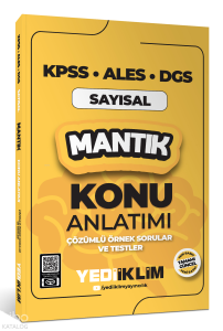 2025 KPSS ALES DGS Sayısal Mantık Konu Anlatımı