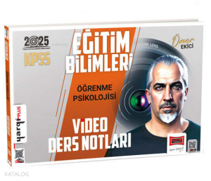 2025 KPSS Eğitim Bilimleri Öğrenme Psikolojisi Video Ders Notları