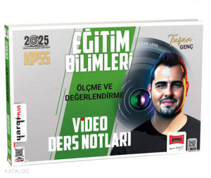 2025 KPSS Eğitim Bilimleri Ölçme ve Değerlendirme Video Ders Notları