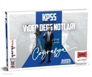 2025 KPSS Genel Kültür Coğrafya Video Ders Notları