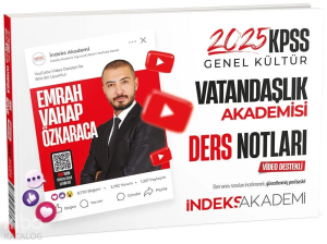 2025 KPSS Vatandaşlık Akademisi Video Ders Notları