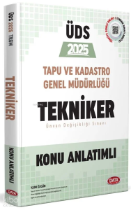 2025 Tapu ve Kadastro Genel Müdürlüğü UDS Tekniker Konu Anlatımlı
