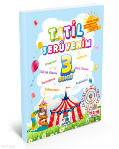 3. Sınıf Tatil Serüvenim Yarıyıl Tatil Kitabı