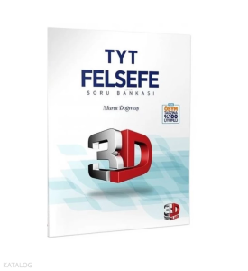 3D Yayınları Eğitimvadisi Tyt Felsefe Soru Bankası