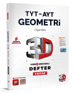 3D Yayınları Tyt-Ayt Vdd Geometri 2.Kitap