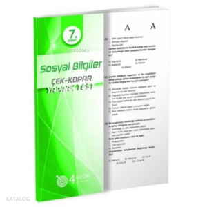 4 Adım - 7. Sınıf Sosyal Bilgiler Yaprak Test