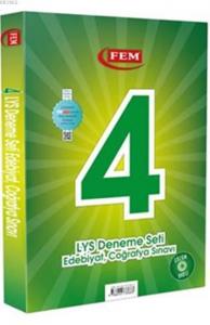 4 LYS Deneme Seti Çözüm DVD'li; Edebiyat, Coğrafya Sınavı