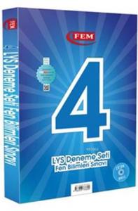 4 LYS Deneme Seti Çözüm DVD'li; Fen Bilimleri Sınavı