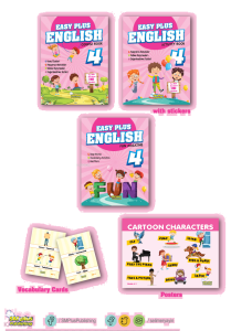 4. Sınıf Easy Plus English Set (Full Set Kartlı)