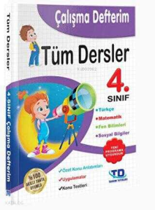4. Sınıf Tüm Dersler Çalışma Defterim